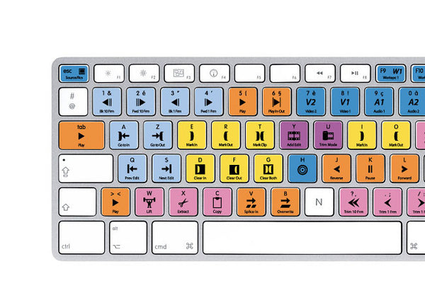 Avid Media Composer Advanced Keyboard Stickers Shortcuts